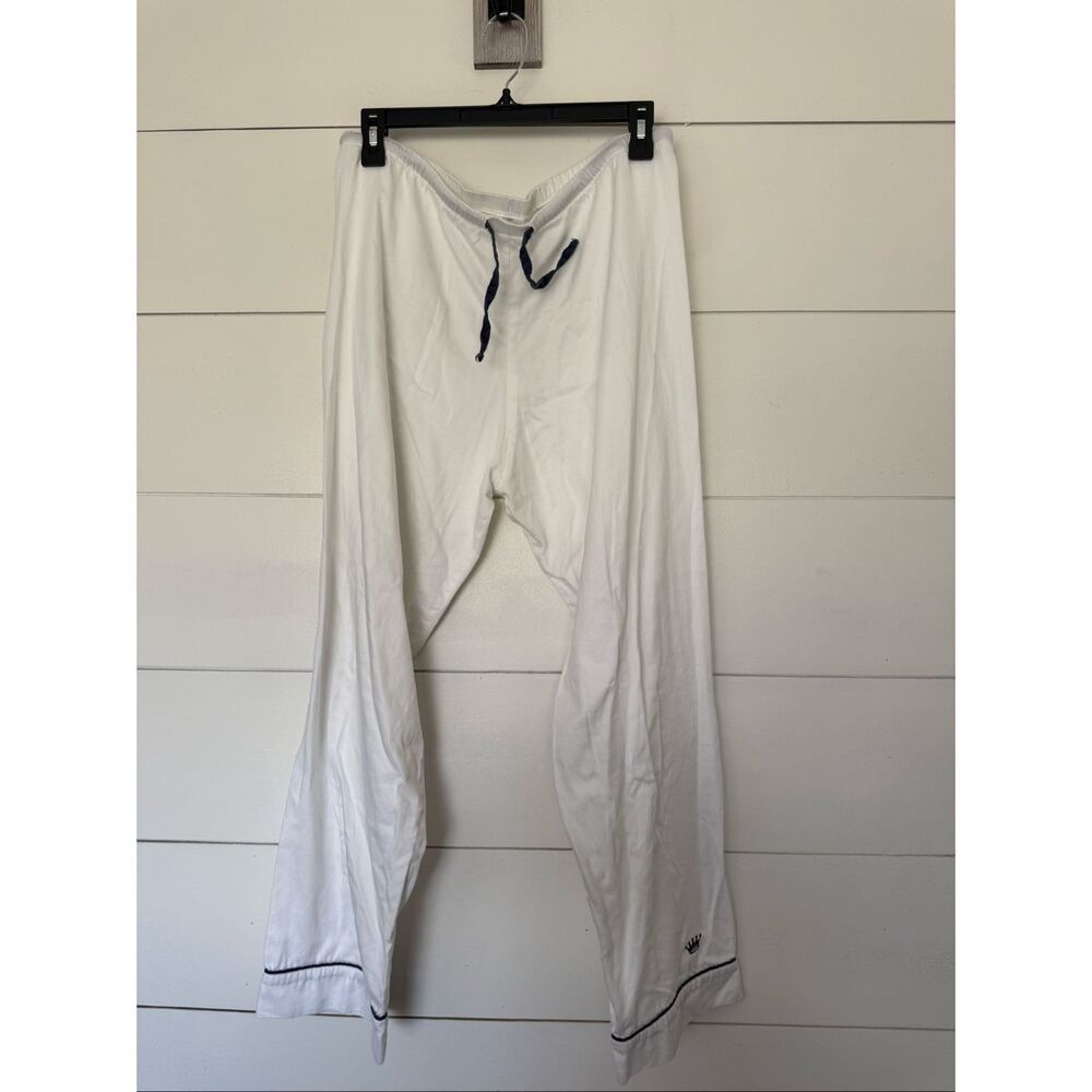 Royal Highnies Men’s Small White Blue Pajama Pants